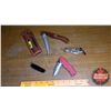 Image 1 : Combo - Knives (4): Fillet Knife, Pocket Knife, Utility Knives (2)