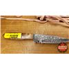 Image 2 : Knife: United Cutlery Knife w/Beaded Sheath (Total Length: 7-1/4")