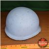 Image 2 : U.N. Helmet (Painted Blue) (11" x 9")