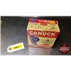 Image 1 : AMMO: Canuck 12ga (2-3/4") Shotshells (1 Box = 25 Rnds)  (NOTE: This is Vintage Ammunition)