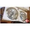 Image 2 : Box Lot: Sealed Beam Headlights & Tractor Lights