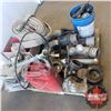 Image 2 : Pallet Lot: Valves, Couplers Fire Hose, CAM Locks, Hosebun, DOT Sign Holders, etc