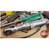 Image 2 : Tray Lot: Variety of Air Tools (3/8" Air Ratchet, Air Drill, etc)