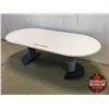 Image 2 : Conference Table - Double Pedestal (Metal Base - Melamine Top) (29"H x 84"W x 42"D)