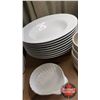 Image 2 : Shelf Lot: Restaurant ware - Assorted (Variety Soup Bowls / Plates) See Pics!