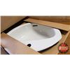 Image 2 : New Old Stock - CRANE Lavatory Sink "Coronette" (Warm White)