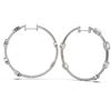 Image 2 : 4.48 ctw Diamond Earrings 18K White Gold - REF-649R3K