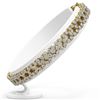 Image 2 : 9 ctw Diamond Designer Bracelet 18K Yellow Gold - REF-699A5N