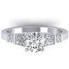 Image 1 : 1.69 ctw Certified VS/SI Diamond Solitaire Ring 14k White Gold - REF-343H6R