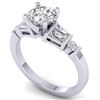 Image 2 : 1.69 ctw Certified VS/SI Diamond Solitaire Ring 14k White Gold - REF-343H6R