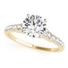 Image 2 : 0.92 ctw Certified VS/SI Diamond Ring 18k Yellow Gold - REF-94G6W