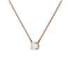 Image 3 : 1.51 ctw Diamond Necklace 18K Rose Gold - REF-468Y2X