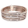 Image 3 : 25 ctw Certified VS/SI Diamond Bracelet 18K Rose Gold - REF-1560H2R
