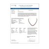 Image 4 : 21.69 ctw Oval Cut Diamond Micro Pave Necklace 18K Rose Gold - REF-1822N5F