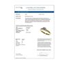 Image 4 : 0.77 ctw Certified Quality Diamond Engagment Ring 10k Yellow Gold - REF-68M2G