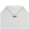 Image 1 : 2 ctw Marquise Diamond Necklace 18K Yellow Gold - REF-828W4H