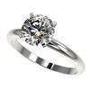 Image 1 : 2.03 ctw Certified Quality Diamond Engagment Ring 10k White Gold - REF-407W8H