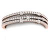 Image 1 : 15 ctw Certified VS/SI Diamond Bracelet 18K Rose Gold - REF-1110M2G