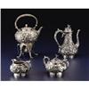 Image 2 : An Assembled Kirk Repousse Tea Set