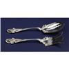 Image 1 : American Silver Serving Fork and SpoonTowle