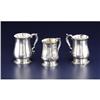 Image 2 : 3 George III Silver Tankards