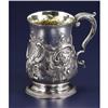 Image 1 : A George III Silver and Silver Gilt Tankard
