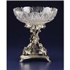 Image 1 : A Victorian Silver Plate & Glass Center Piece