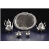 Image 1 : A Continental Silver Tea Service With Tray