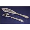 Image 2 : A Victorian Silver Fish Fork and Slice