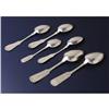 Image 2 : A Group of Six Russian Silver Spoons