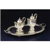 Image 1 : A Mexican Silver Tea Pot, Coffee Pot and Tray
