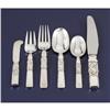 Image 1 : Danish Silver Flatware Service - Georg Jensen