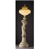 Image 2 : A Monumental Italian Alabaster Figural Torchiere