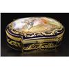 Image 1 : Sèvres-style Porcelain and Gilt-Metal Box