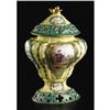 Image 1 : French Sevres Style Porcelain Potpourri Vase 