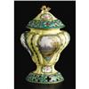 Image 2 : French Sevres Style Porcelain Potpourri Vase 