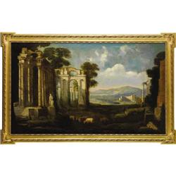 Landscape with Roman Ruins