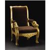 Image 1 : An Italian Neoclassical Giltwood Armchair