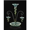 Image 1 : An English Blown Glass Epergne
