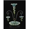 Image 2 : An English Blown Glass Epergne