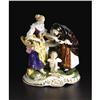 Image 1 : A Continental Porcelain Figural Group