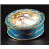 Image 2 : Sevres Style Porcelain Box, painted by A. Marin 
