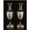 Image 2 : Pair of 'Sevres' Porcelain, Champleve Vases