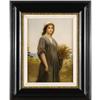 Image 1 : A Berlin (KPM) Porcelain Plaque "Ruth"