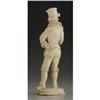 Image 2 : European/Dieppe Carved Ivory Figure, 19th C.