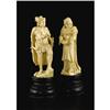 Image 1 : Two Carved Ivory Figures - Max Schmehle