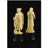 Image 2 : Two Carved Ivory Figures - Max Schmehle