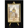 Image 1 : Swiss Desk Clock with Ivory Miniature Painting