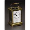 Image 1 : A French Brass Carriage Clock