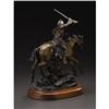 Image 2 : A Bronze Figure of a Mountain Man on Horseback